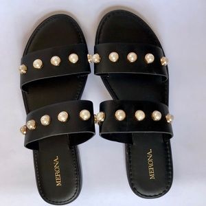 MERONA SLIP ON SANDALS